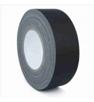 Cinta gaffer mate Negra profesional 75mm x 50mts